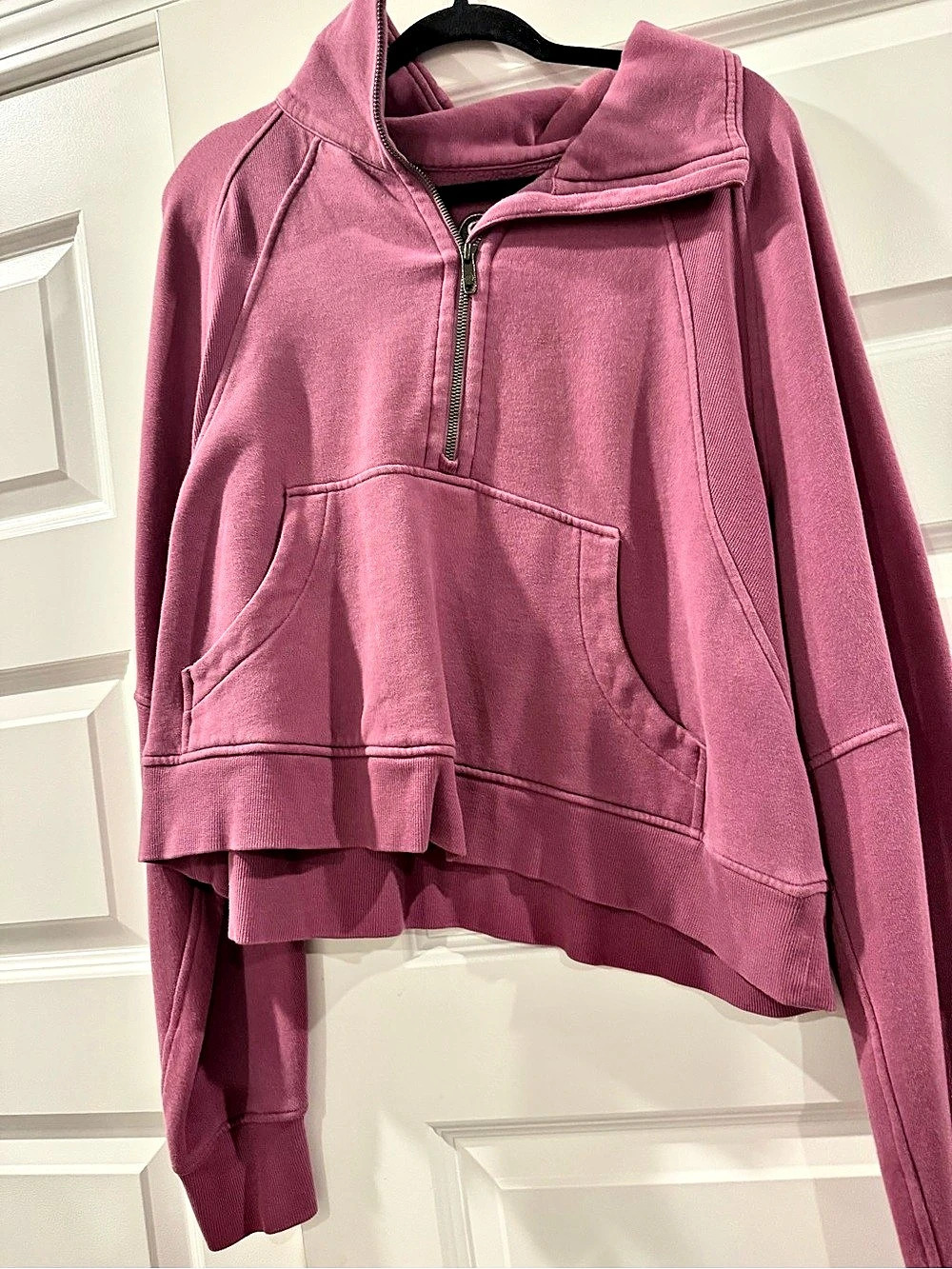 lululemon Scuba Half-Zip Hoodie Purple Size XL